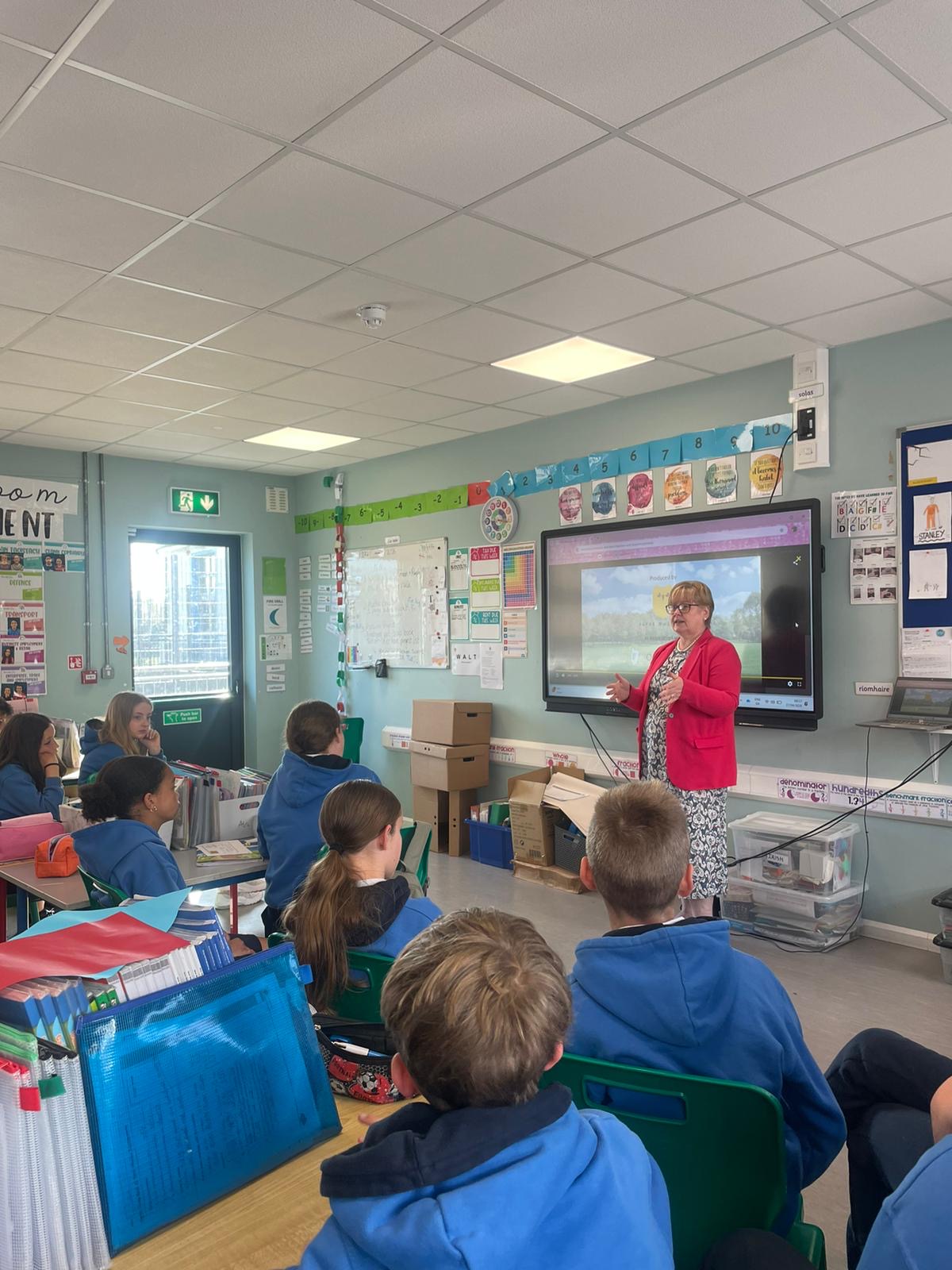 Visit from Councillor Louise Fenelon Gaskin 🏛️