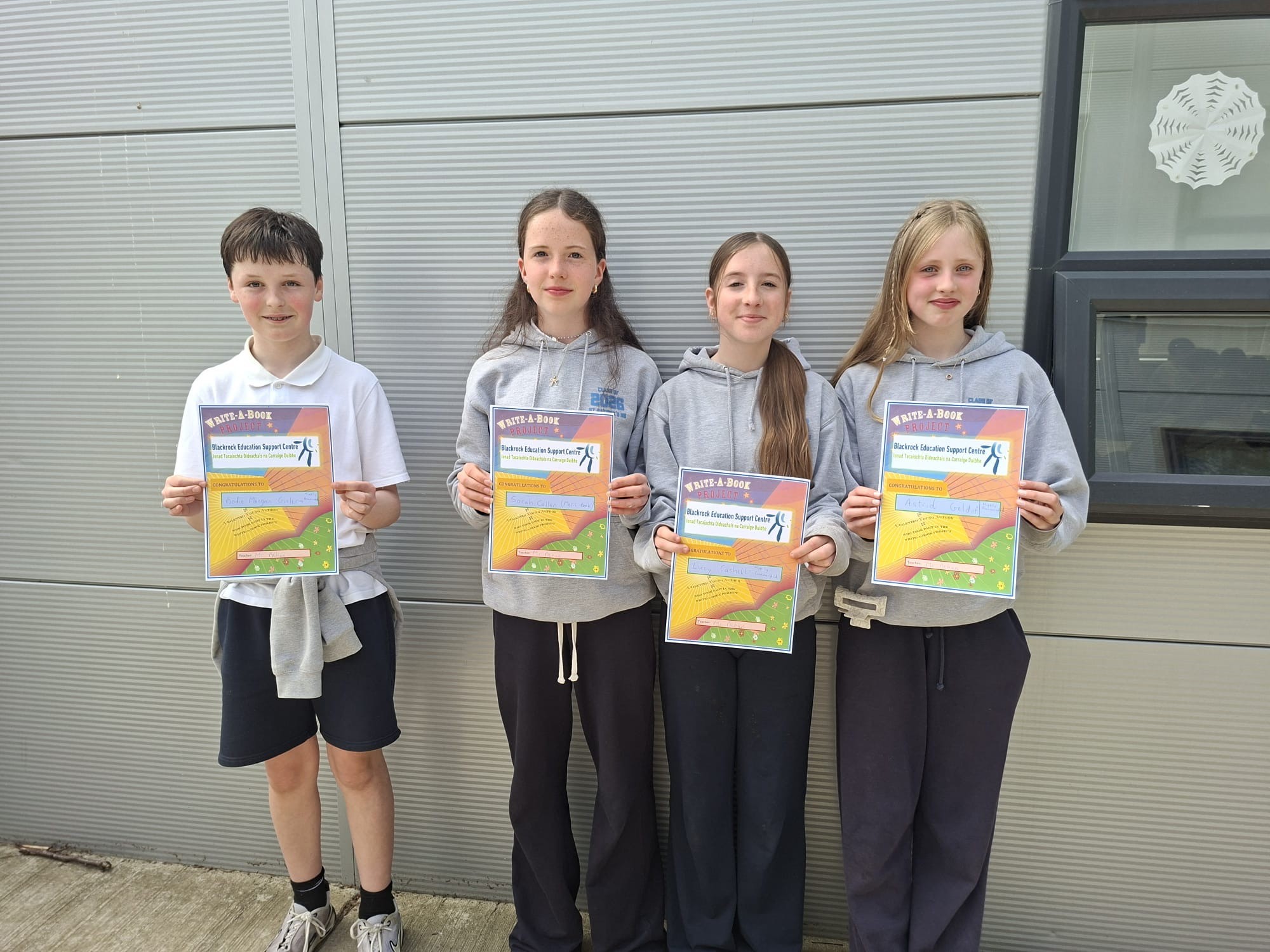6th Class Laurel Celebrate Write a Book Success 📚